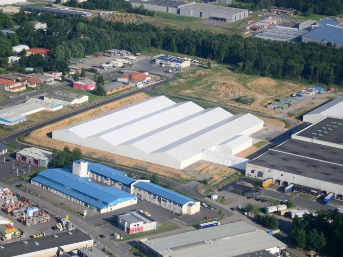 Image de Hall de stockage + Sas de liaison