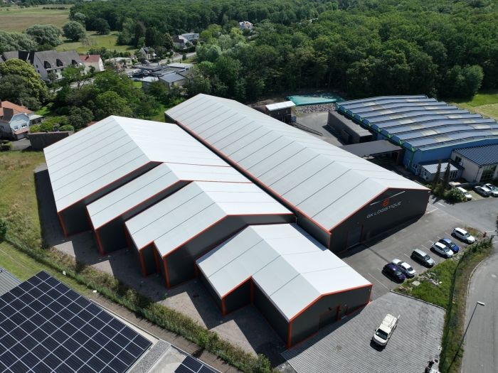 Image de Création de 2 bâtiments de stockage et logistique