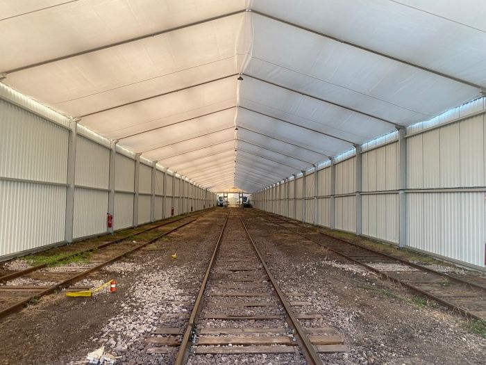 Image de Bâtiment pour le stockage de trains