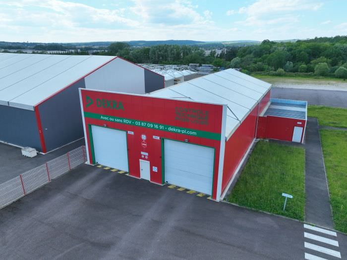 Image de Bâtiment permanent pour contrôle technique poids-lourds