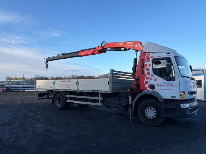 Image de Camion Plateau 19T avec grue